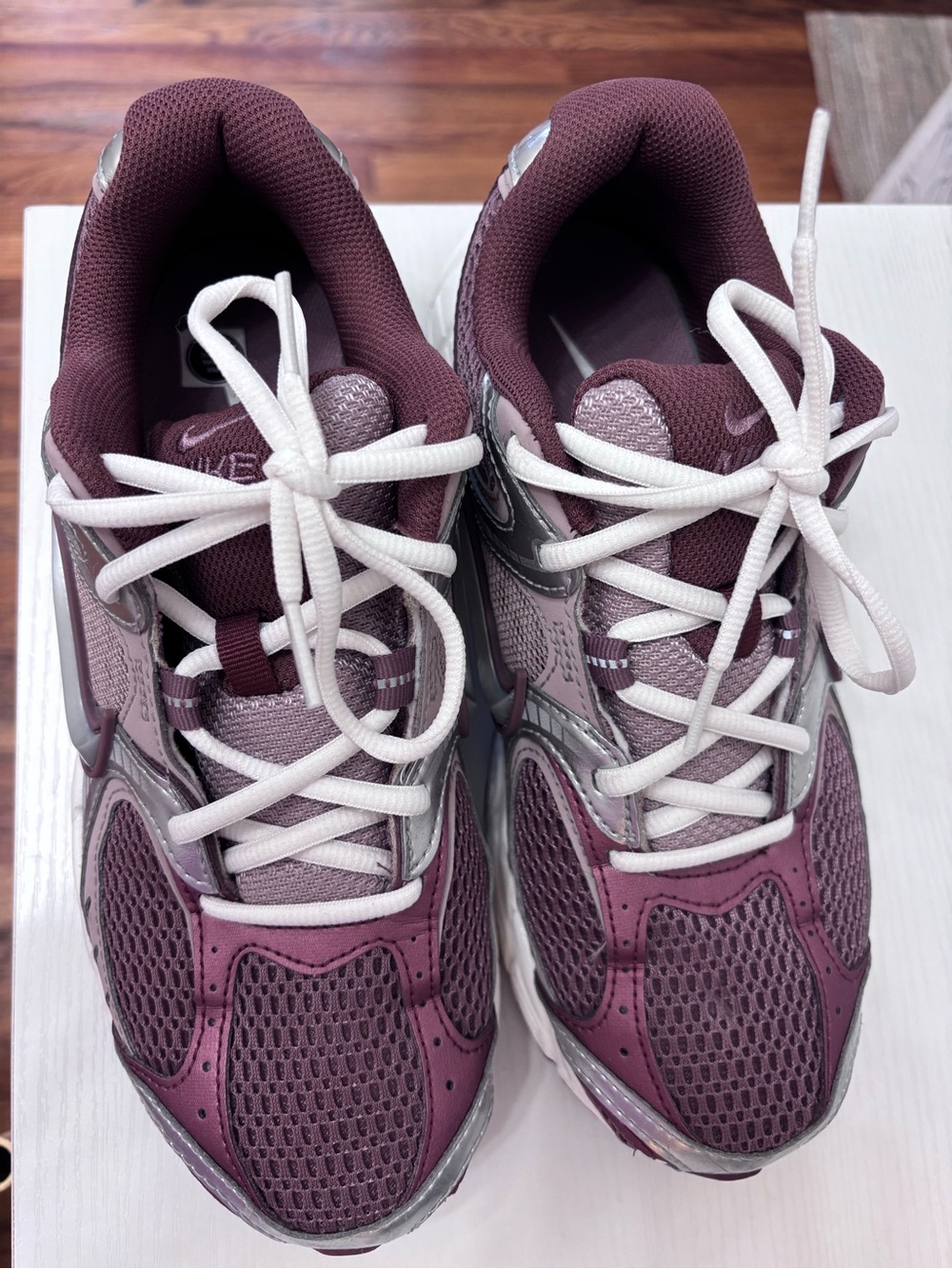 Nike V5 RNR Sneaker - Women’s Athletic Sneakers in Mauve and Taupe - Picture 3 of 7